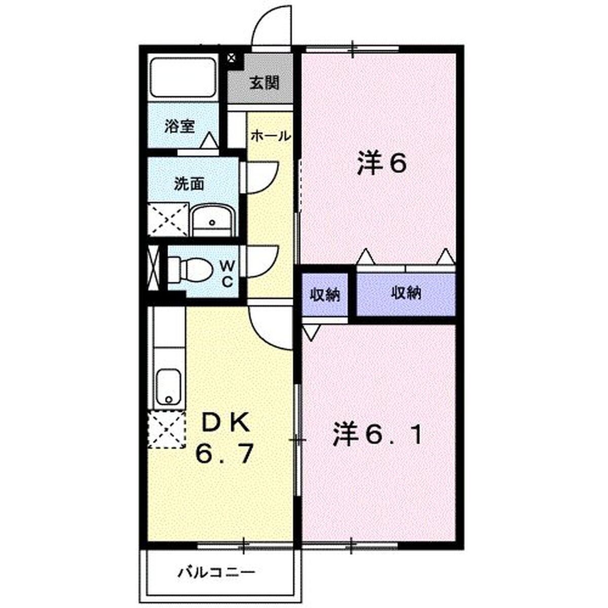 ビューパレスＫ３ 写真2