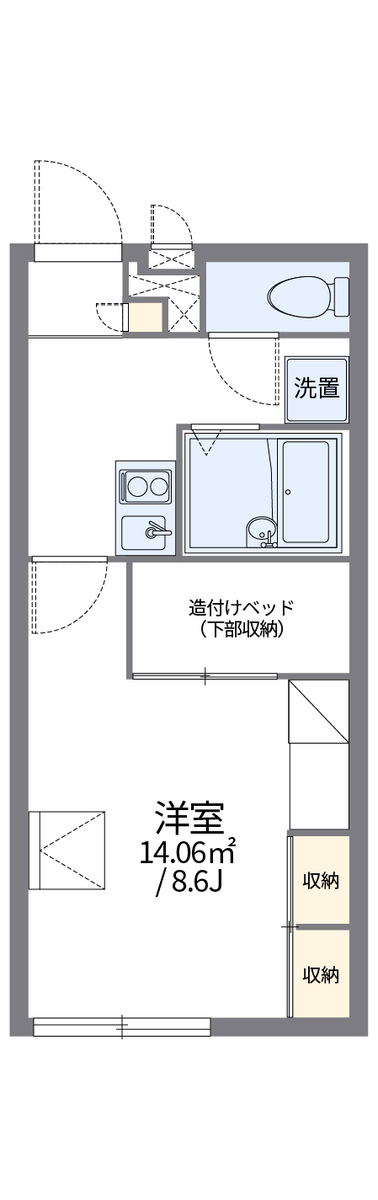 レオパレスグリーンコート乙島 写真2