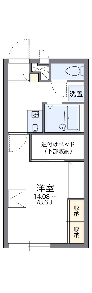 レオパレスクレール　Ｍ 写真2