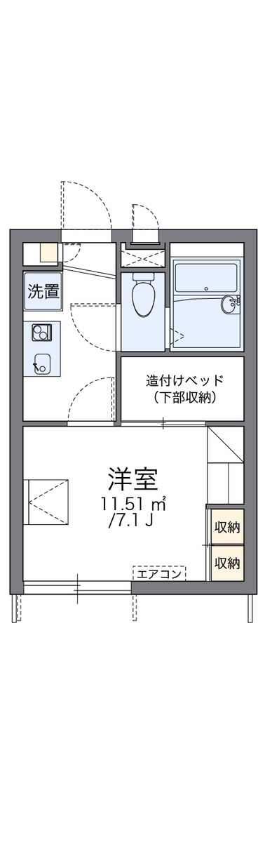 レオパレスディアコート乙島 写真2