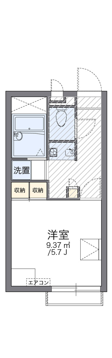 レオパレスベル新福 写真2
