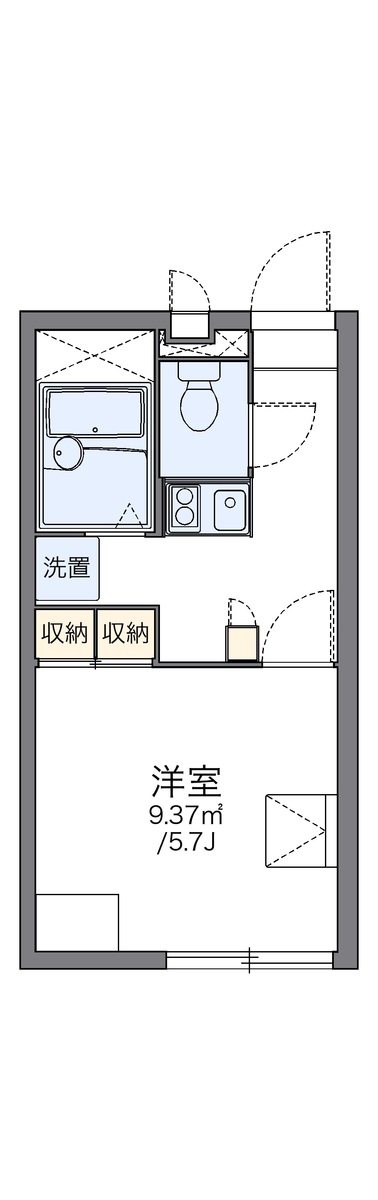 レオパレス赤田Ⅱ 写真2