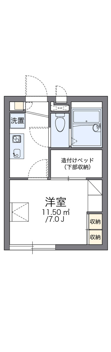 レオパレスＬｅｏＨＩＲＡＮＯⅡ 写真2