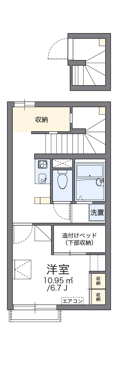 レオパレスＦＵＺＩＭＯＮ　Ａ 写真2